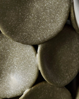 Jarrón Dot Kaki Altura 26.5cm