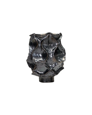 Vaas Waves Antiek metaal 25cm