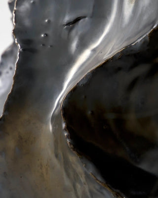 Vaas Waves Antiek metaal 25cm