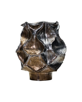 Vaas Waves Antiek metaal 30cm