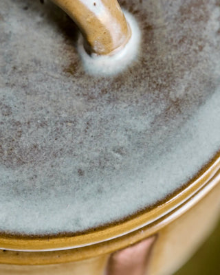 Cajas de almacenamiento Tallic Negro Marrón Arena - set de 2