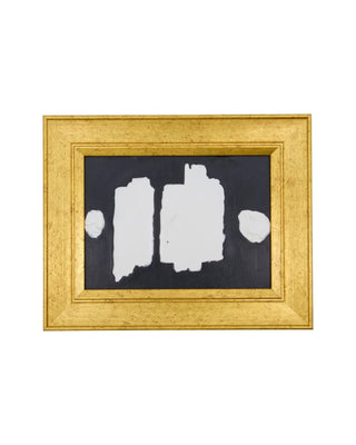 Schilderij Agate Zwart Beige 24x30cm