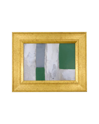 Tableau Emerald Beige Vert 30x24 cm