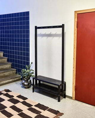 Mono Black Coat Rack 90x180 cm
