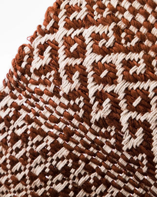 Alfombra Ethnic marrón natural 60x90 cm