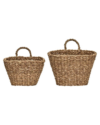 Manden Oval Natuur - Set van 2