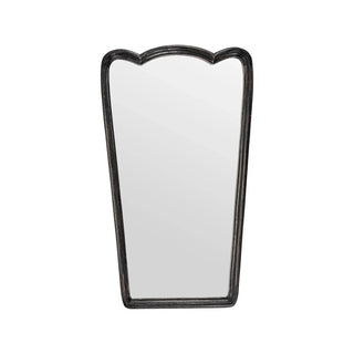 Espejo Jamp negro madera de mango 52x90cm