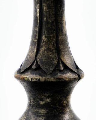 Candelabri Rise Nero 20cm - set di 2