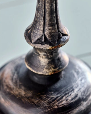 Candelabri Rise Nero 20cm - set di 2