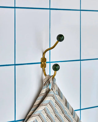 Crochet Ball Green 13cm - 2 pieces