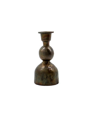 Bougeoir Cast bronze antique 16cm