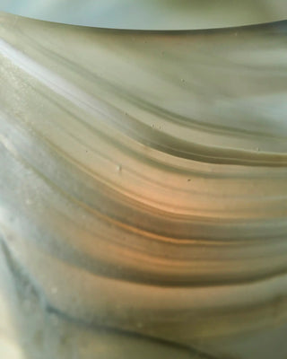 Theelichthouder Kae Grijs 8cm - 2 stuks