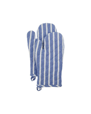 Ovenwanten Chef Blauw 33cm