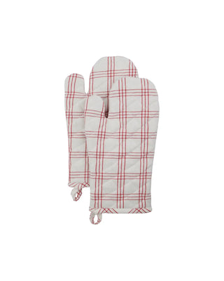 Oven Mitts Chef Red 33cm
