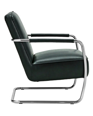 Chaise longue Comma vert foncé 77cm