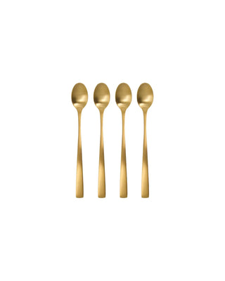 Cucchiaio lungo Golden Goud - set da 4