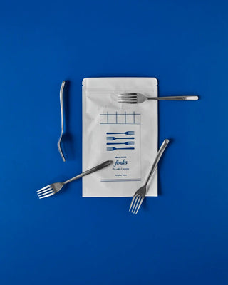 Cakevork Cake Antiek zilver - 4 stuks