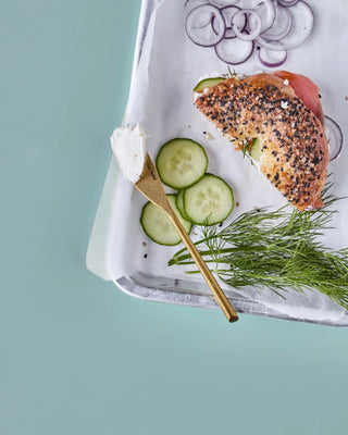 Botermes Daily Antiek goud - 4 stuks