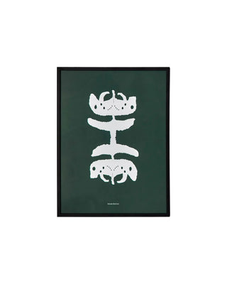 Art mural Fairy Vert Foncé Blanc 40x30 cm