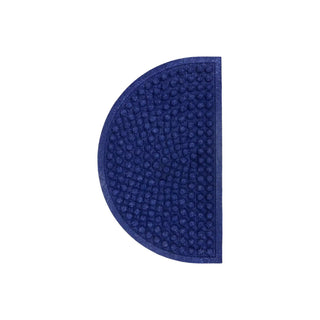Fußmatte Entry halbrund blau 45x75cm