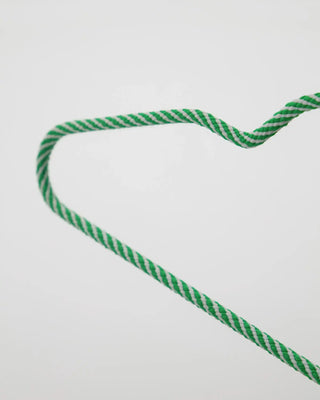 Wire kledinghangers groen - 6 stuks
