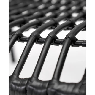 Brea sillón lounge exterior negro