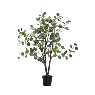 Kunstig eucalyptusplante grøn grå Ø15×100 cm