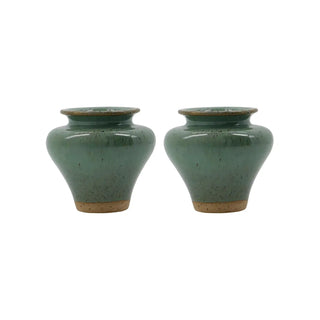 Kolo vaas groen - 2 stuks