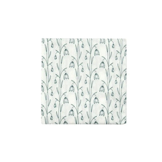 Servetten Snowdrop wit groen