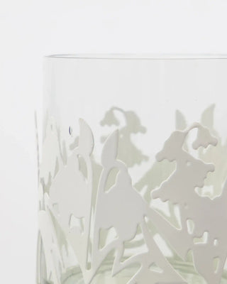 Lily theelichthouder wit ijzer - 2 stuks