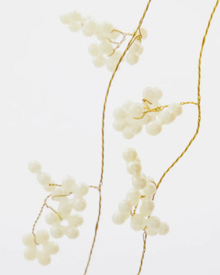 Slinger Bunch decoratie gebroken wit champagne