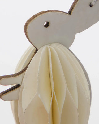 Decorazione pasquale Rabb bianco sporco - 6 pezzi