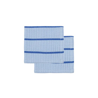 Spültuch Rena hellblau Baumwolle - 2 Stück
