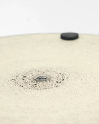 Blomsterpotte Pepple sandfarvet metal - sæt af 2