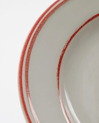 Piatto bistro rosso 21cm - set di 2