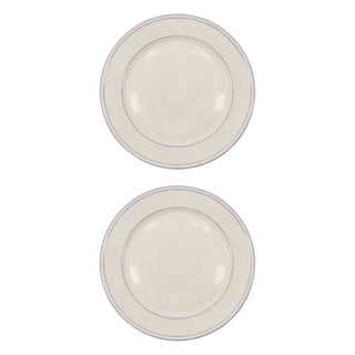 Bistrobord blå 27 cm – sæt med 2