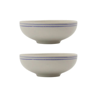 Bistro fad blå 15 cm – sæt med 2