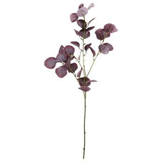 Artificial branch Appleleaves red-brown