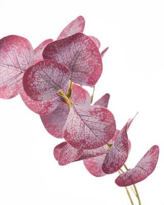 Artificial branch Appleleaves red-brown