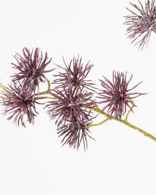 Artificial plant Globe brown purple