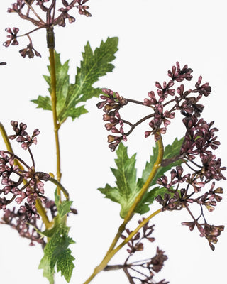 Artificial branch Greenleaves brown-green