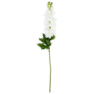 Artificial flower Delphinium white