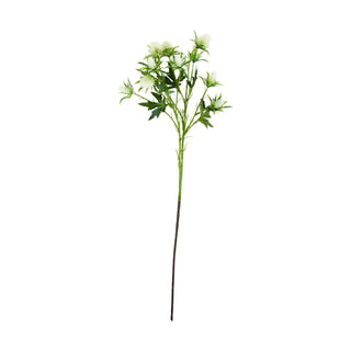 Artificial branch eryngium white