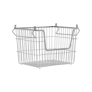 Taw opbevaringskurv krom 16x18cm