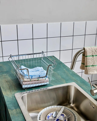 Taw trådkurv krom 26x26cm