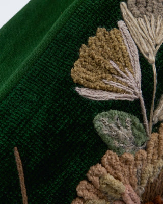 Pudebetræk Bota i grøn og rosa 50x50cm