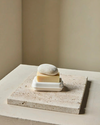 Scrub stone set with eucalyptus soap