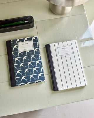 Notitieboek Note donkerblauw 15x21cm - set van 2