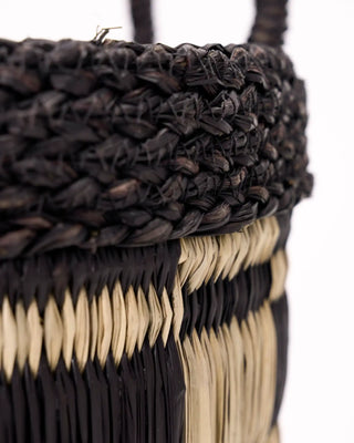 Set di cesti portaoggetti Basked nero - set da 3