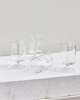 Weinglas Sand klar 13cm - 4 Stück